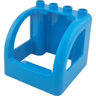 Lego Duplo 24179 Lego Duplo Kabine Aufsatz 4x4x3 Mittelblau
