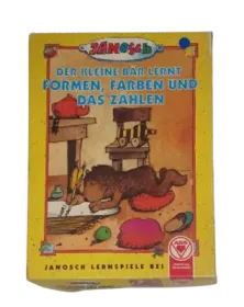 ASS Janosch Der kleine Bär lernt Formen, Farben und das Zählen