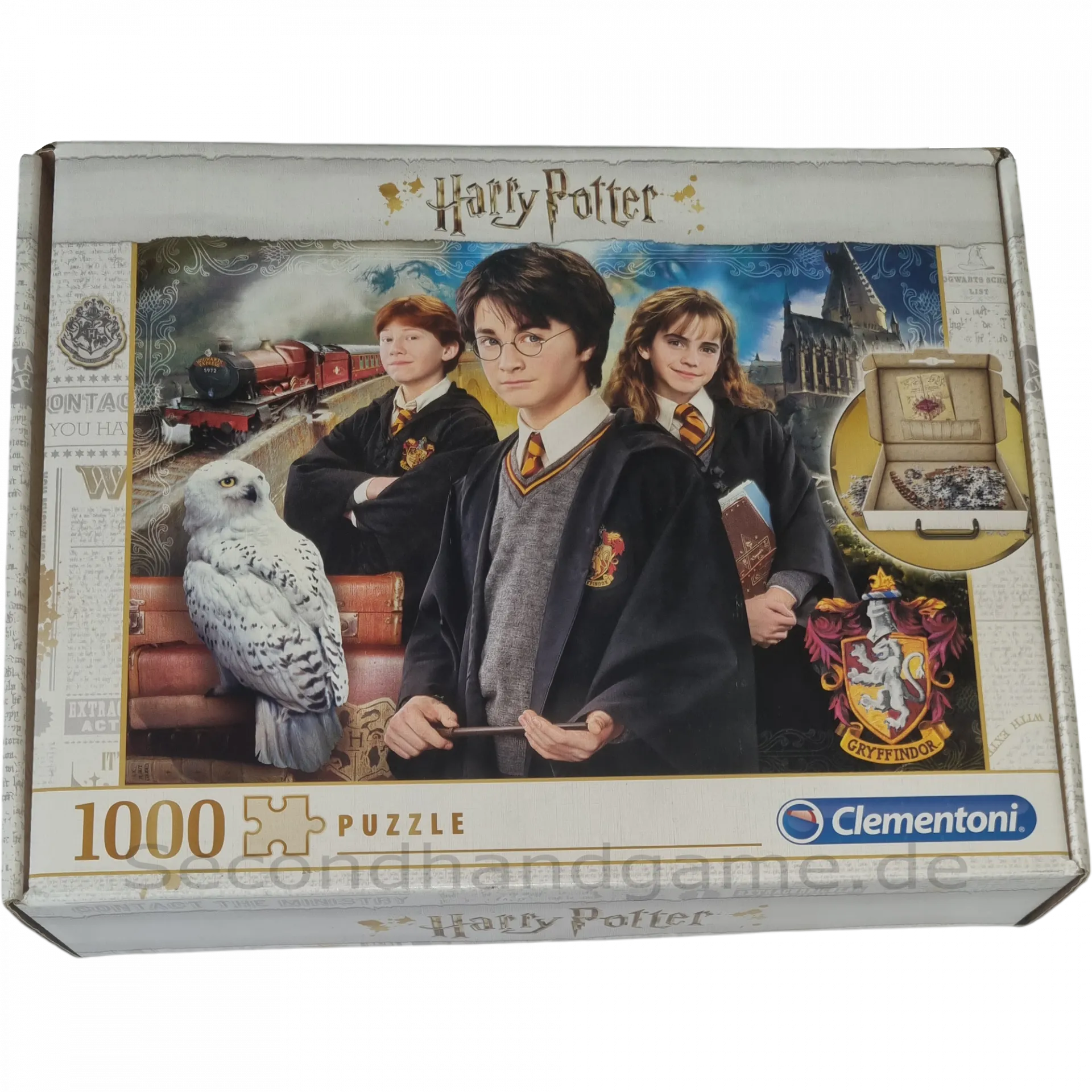 Clementoni Harry Potter Gryfindor Puzzle 1000 Teile 61882 im Koffer