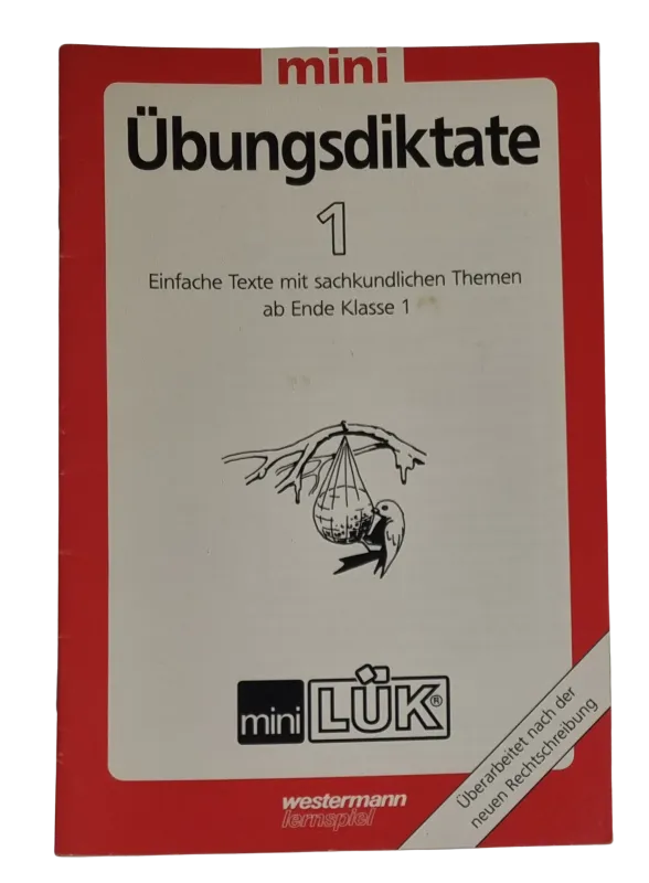 Lük Übungsdiktate Ab Ende Klasse 1
