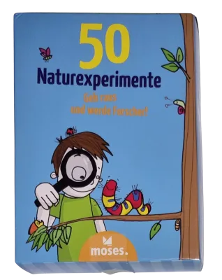 Moses 50 Naturexperimente Geh raus und werde Forscher