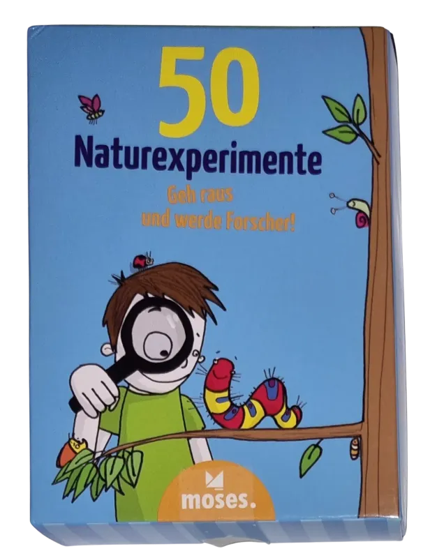 Moses 50 Naturexperimente Geh raus und werde Forscher