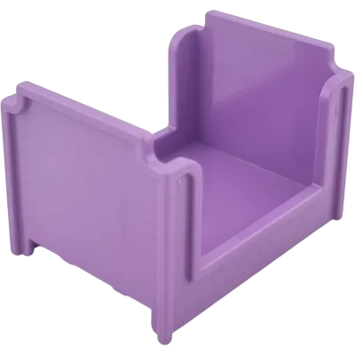 Lego Duplo 4895 Babybett Kinderbett Lila Hochbett stapelbar