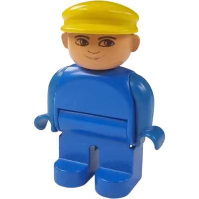 Lego Duplo Figur Mann 47394 Blaumann gelber Cape