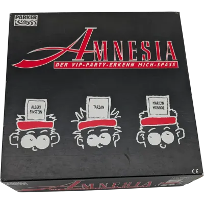 Parker Amnesia Spiel Partyspiel Wer bin Ich 