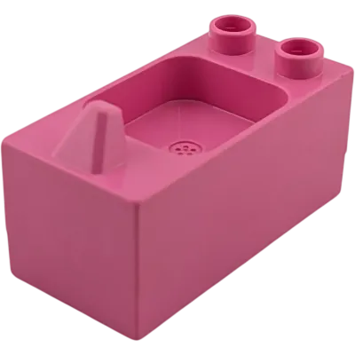 Lego Duplo 6473 Badewanne Spüle Rosa