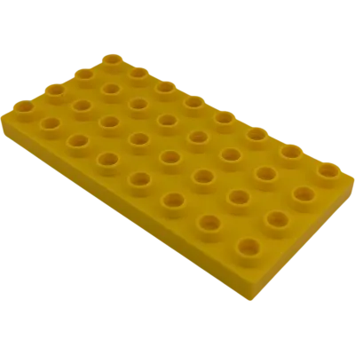 Lego Duplo Platte 4x8 Platte Gelborange