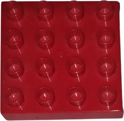 Lego Duplo 14721 Platte 4x4 Rot