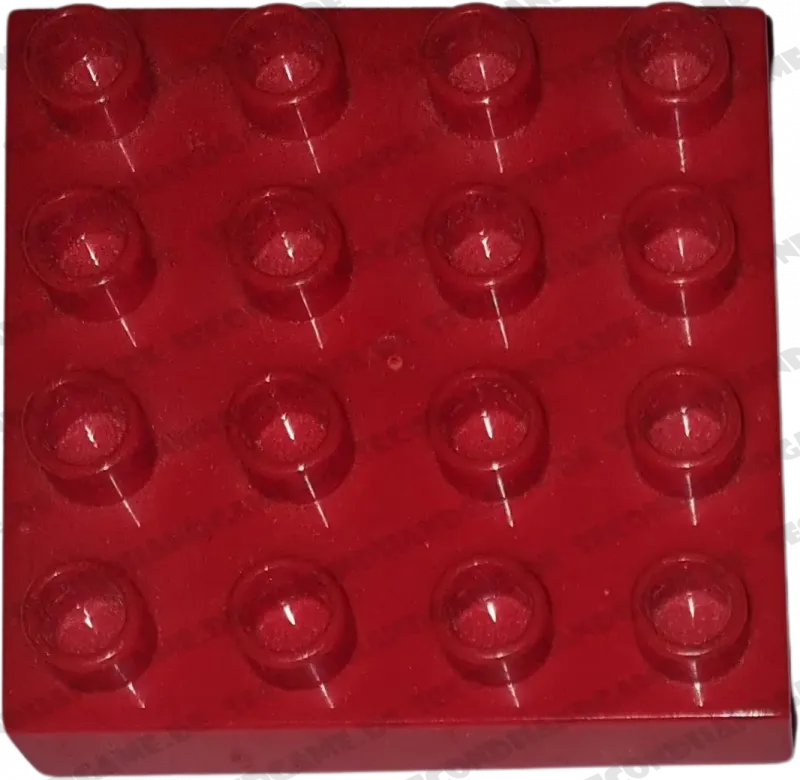 Lego Duplo 14721 Platte 4x4 Rot