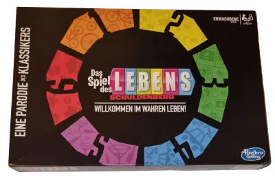 Hasbro Das Spiel des Lebens Schuldenberg