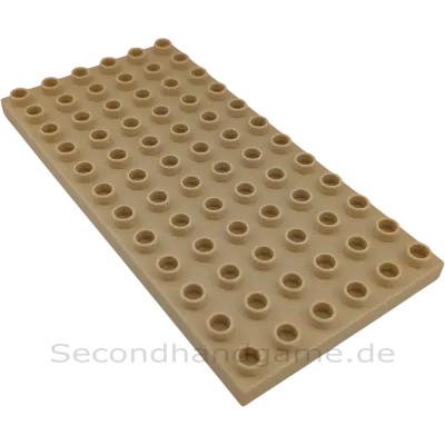 Lego Duplo Platte 6x12 Platte 4196 Beige