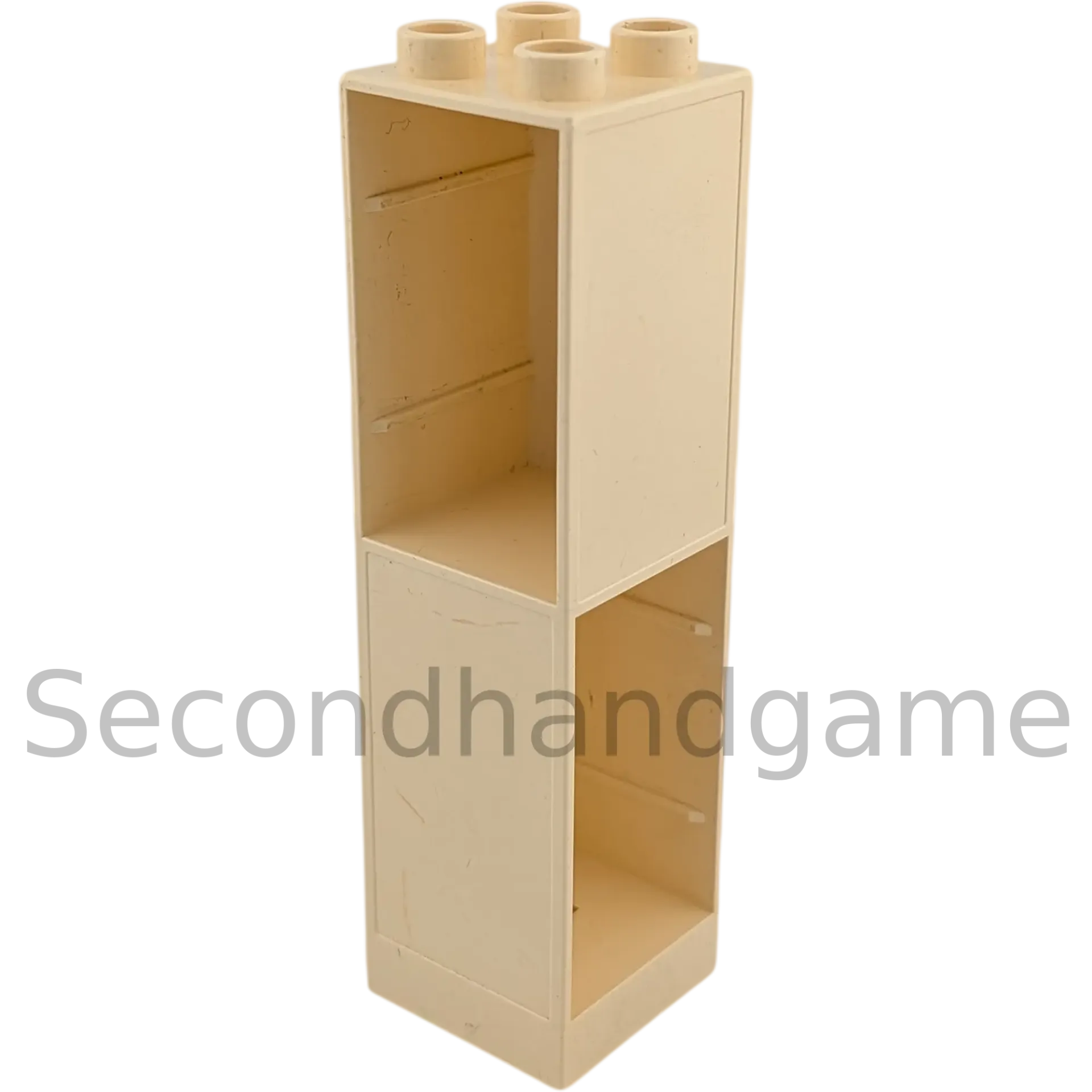 Lego Duplo 6462 Hochregal Weiß Beige
