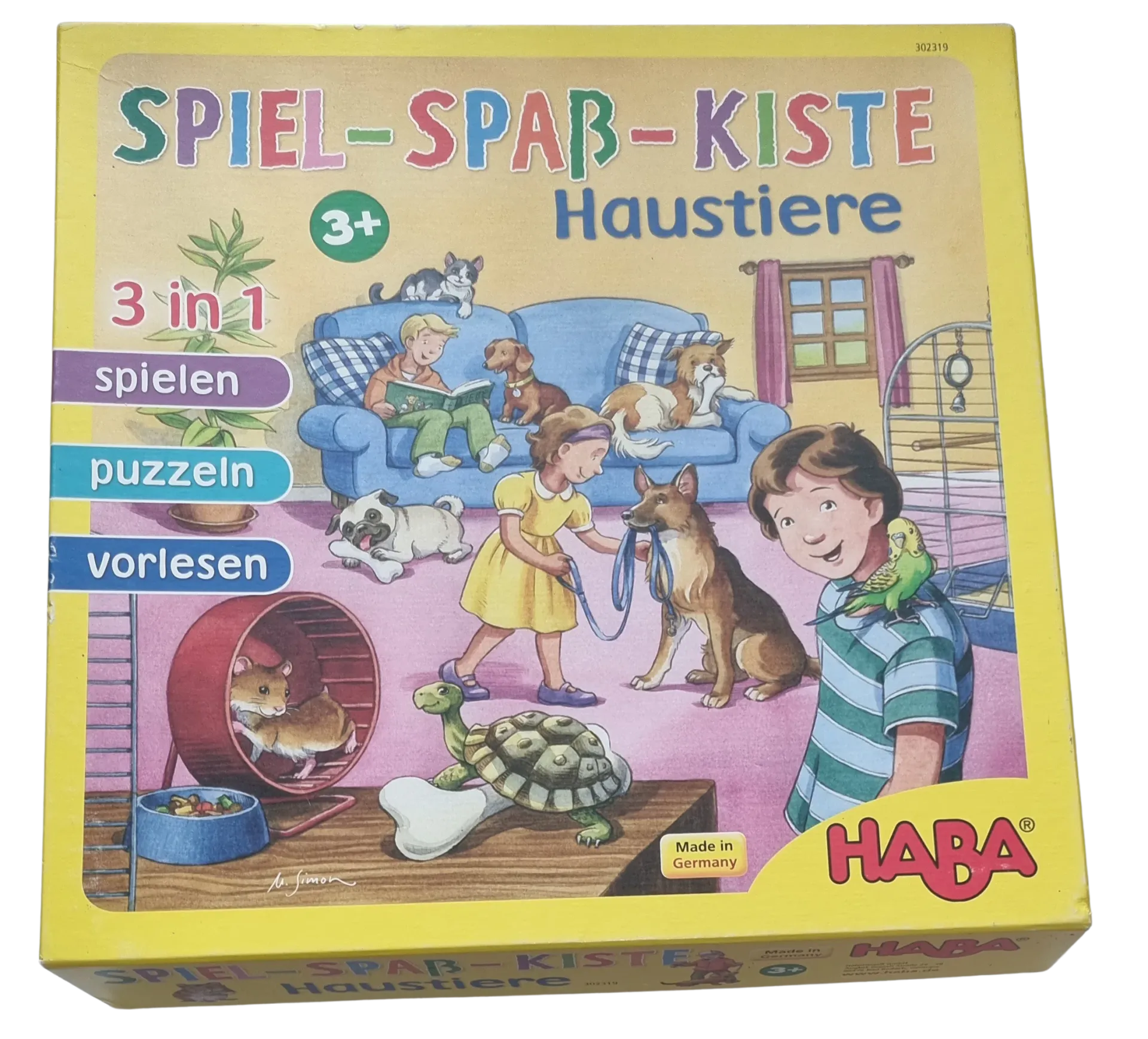 Haba Spiel-Spaß-Kiste Haustiere 302319