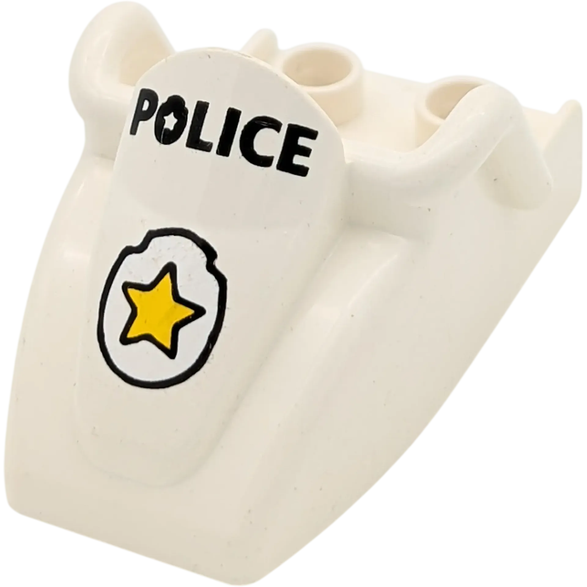 Lego Duplo Polizei Police Schneemobil Jet Ski Motorrad Aufsatz Weiß