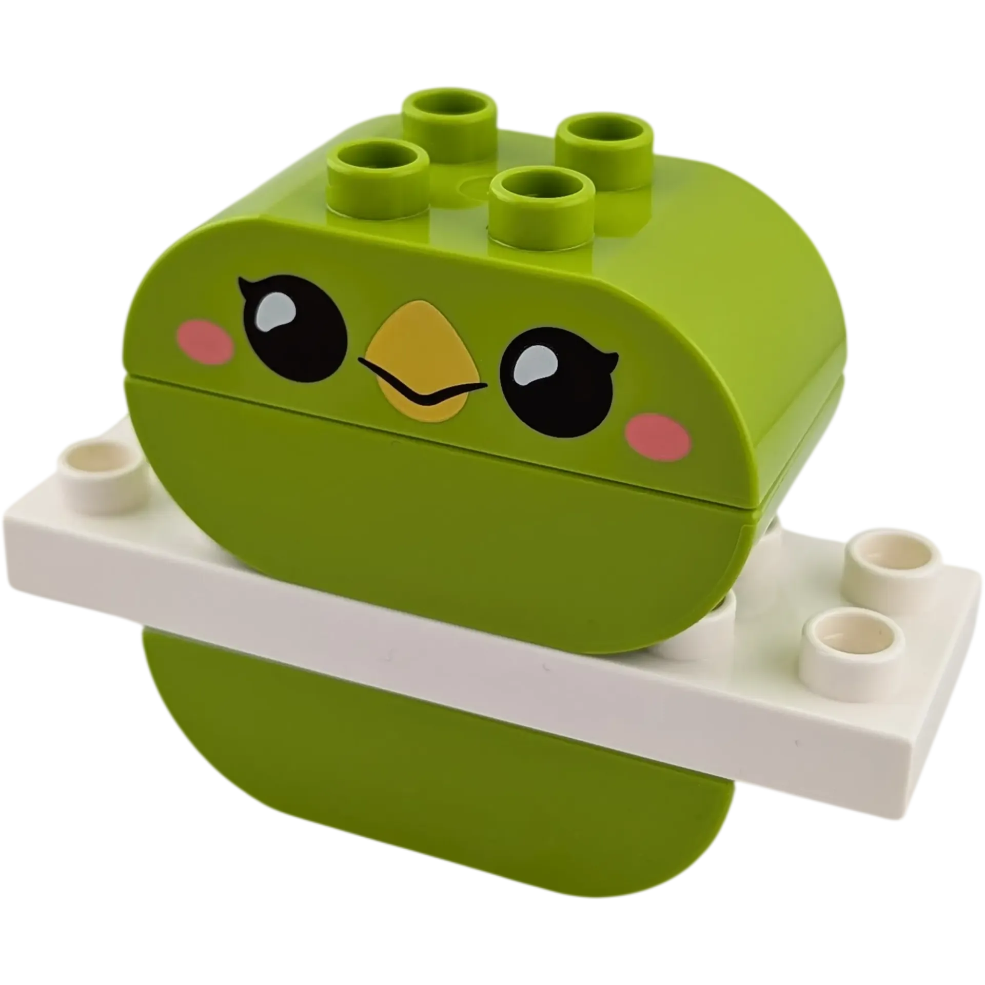 Lego Duplo Küken Grün Weiß aus vier Bausteinen