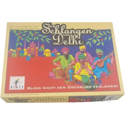 Blatz Gesellschaftsspiel Die Schlangen von Delhi 49013, ab 8 Jahren