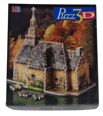 MB Puzz 3D Country Church 254 Teile