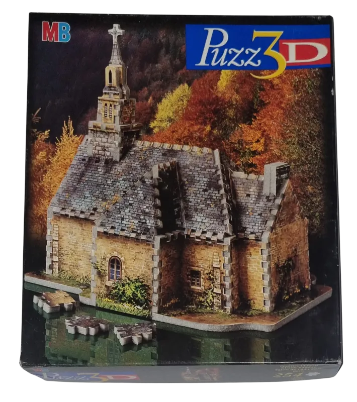 MB Puzz 3D Country Church 254 Teile