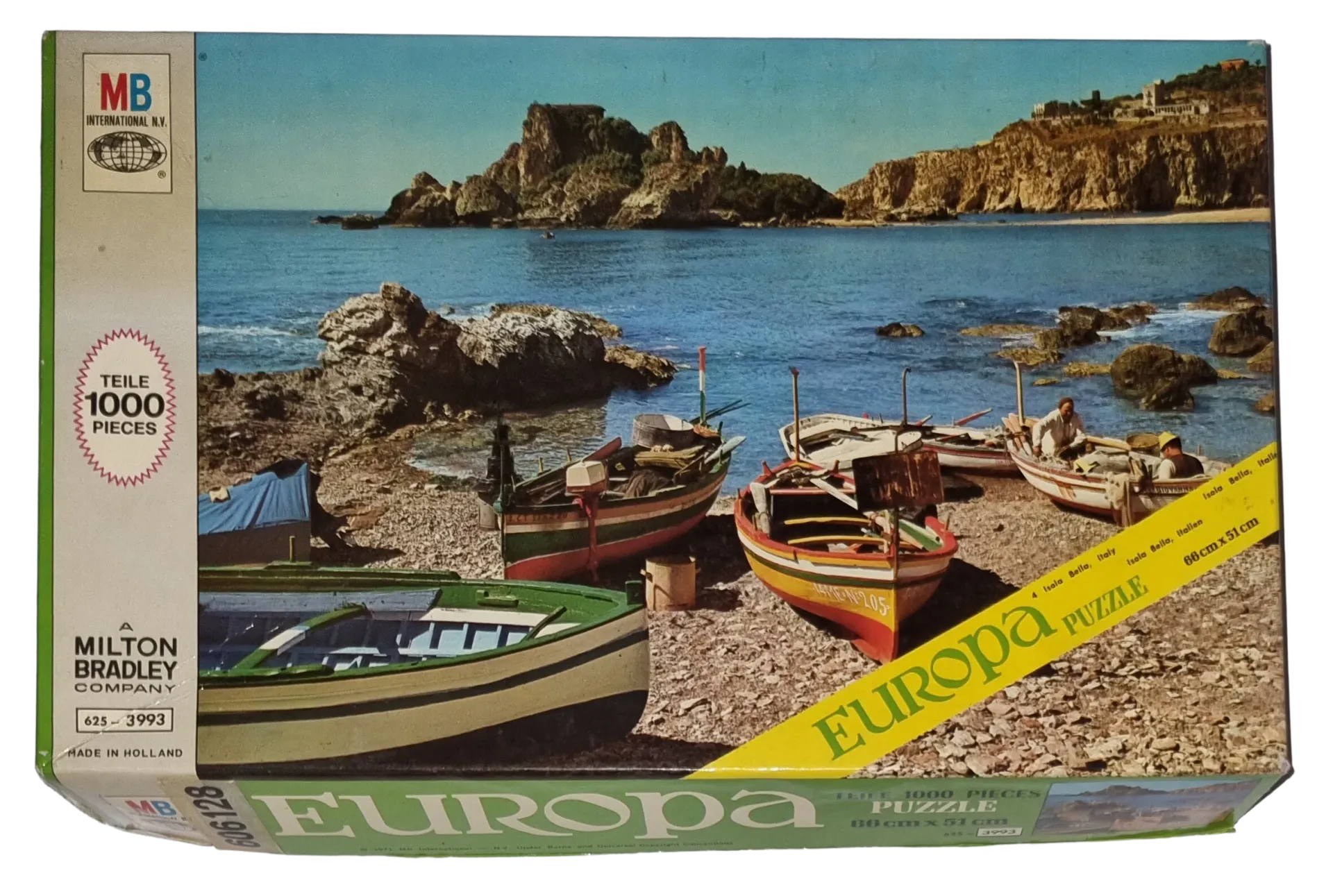 MB Milton Bradley Europa Puzzle 1000 Teile 6253993