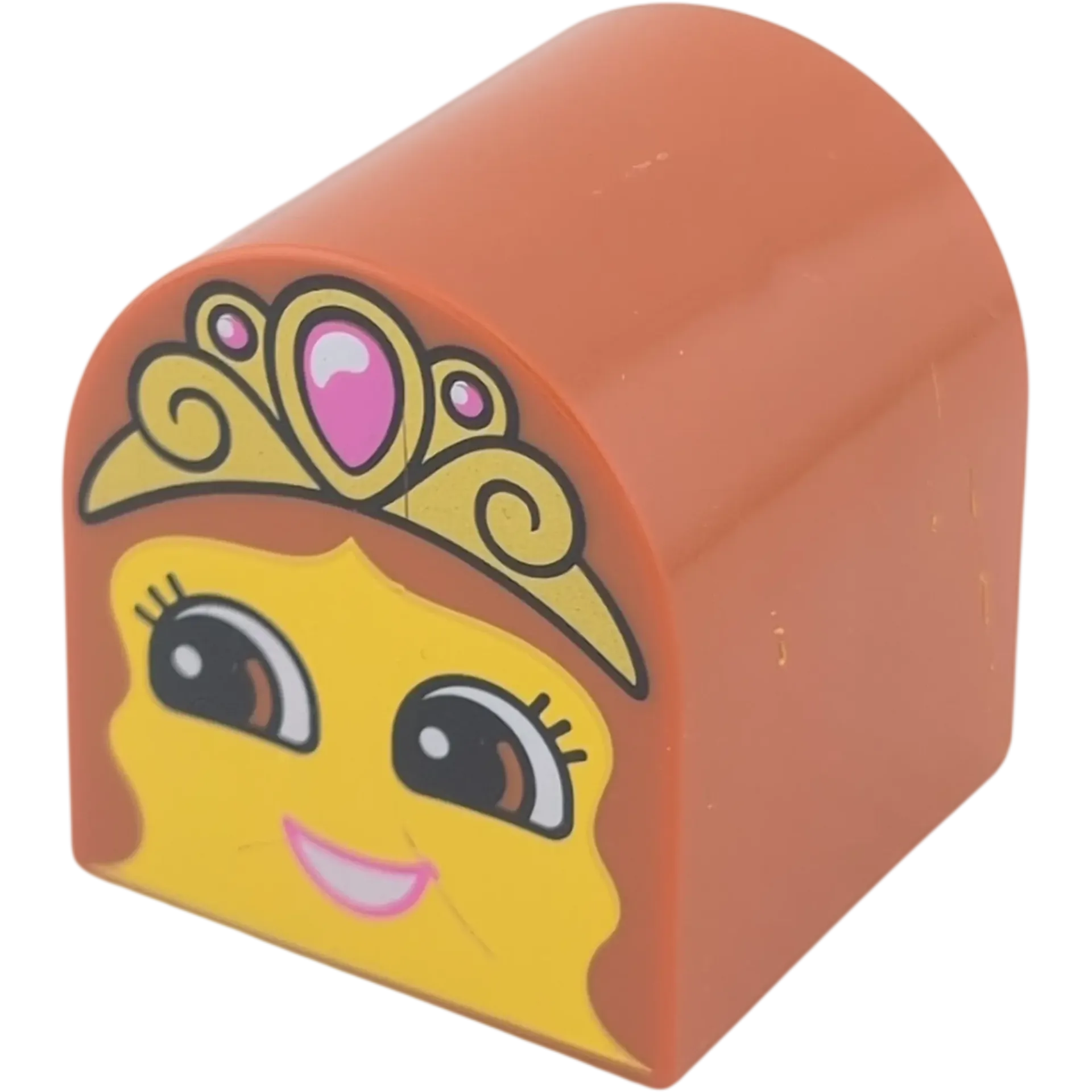 Lego Duplo 3664 Rundstein 2x2x2 Mittelbraun Prinzessinnen Gesicht