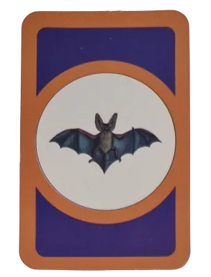Das verrückte Labyrinth Ersatzteile Ziehkarte Fledermaus