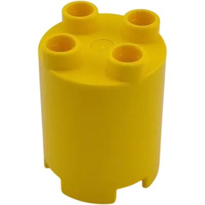 Lego Duplo 98225 Rund Bau Stein 2x2x2 Säule Vase Blumentopf Gelb