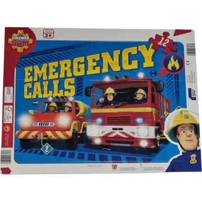 Innovakids Rahmenpuzzle Feuerwehrmann Fireman Sam 12 Teile Emergency calls