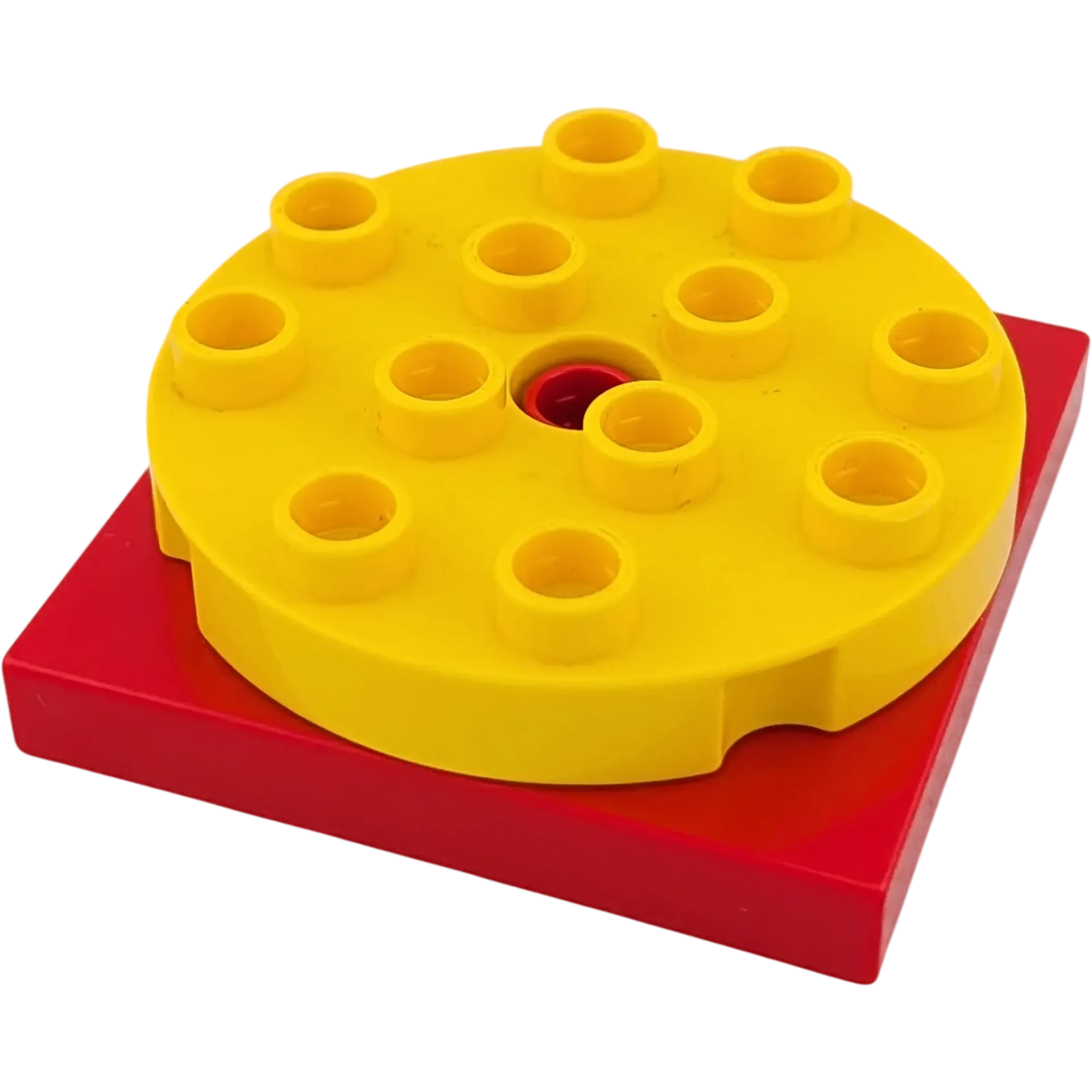 Lego Duplo 92005 Drehplatte Drehteller Rot Gelb