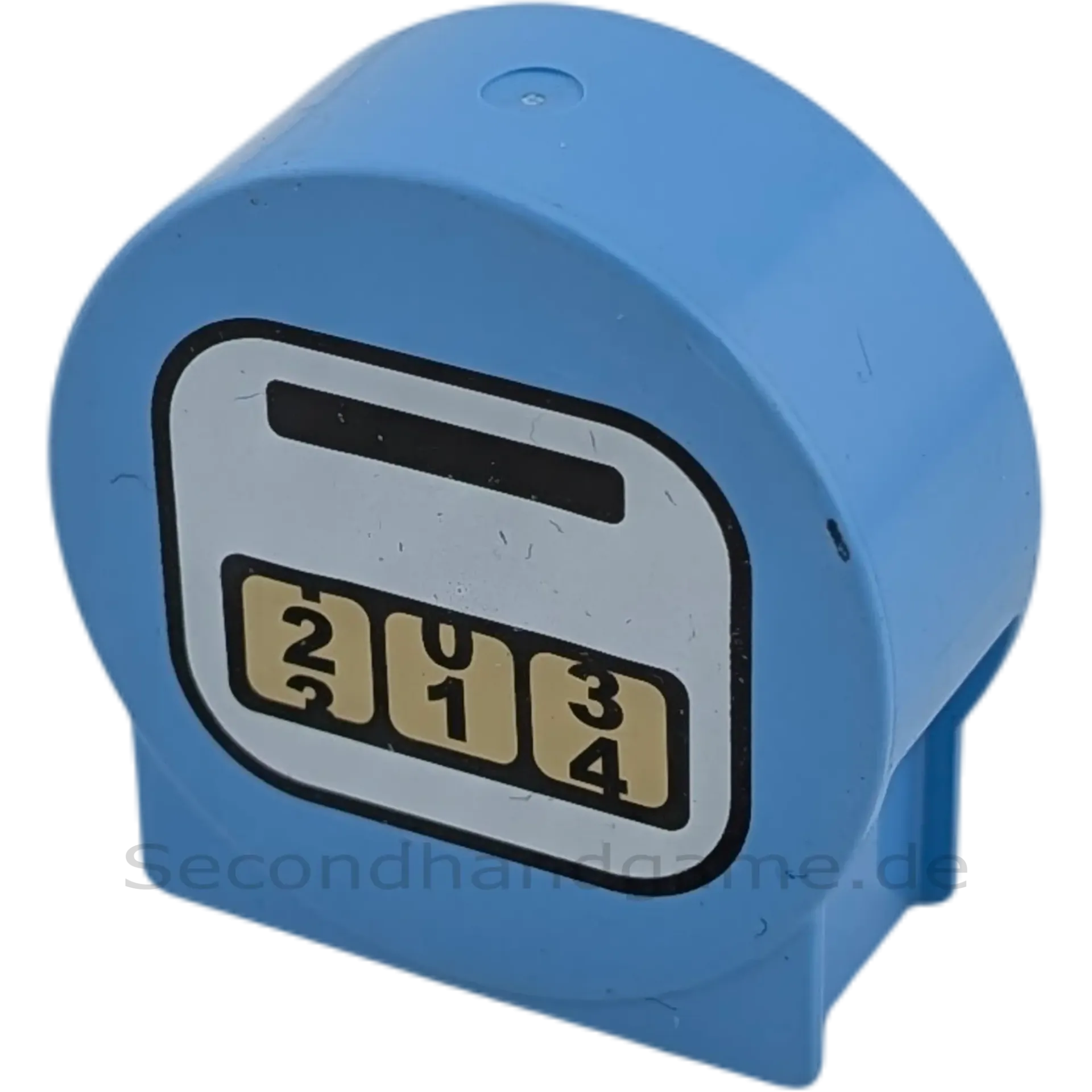 Lego Duplo 1422 Rund Spielautomat Zapfsäule Zählautomat Hellblau B-Ware