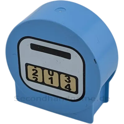 Lego Duplo 1422 Rund Spielautomat Zapfsäule Zählautomat Hellblau B-Ware
