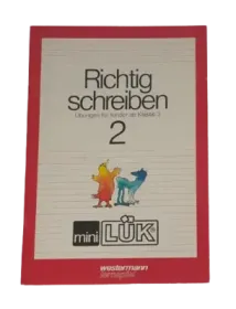Mini Lük Richtig schreiben 2 ab 3. Klasse
