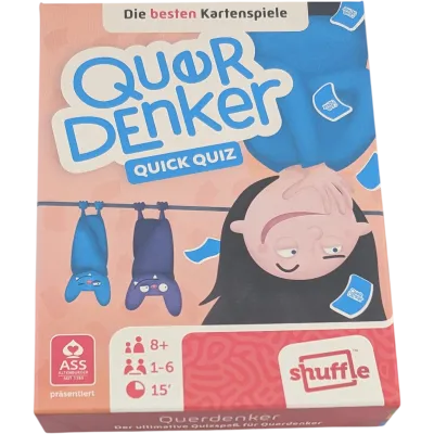 ASS Die besten Kartenspiele Shuffle Querdenker Quick Quiz