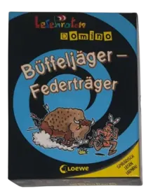 Loewe Lesepiraten Domino Büffeljäger-Federträger