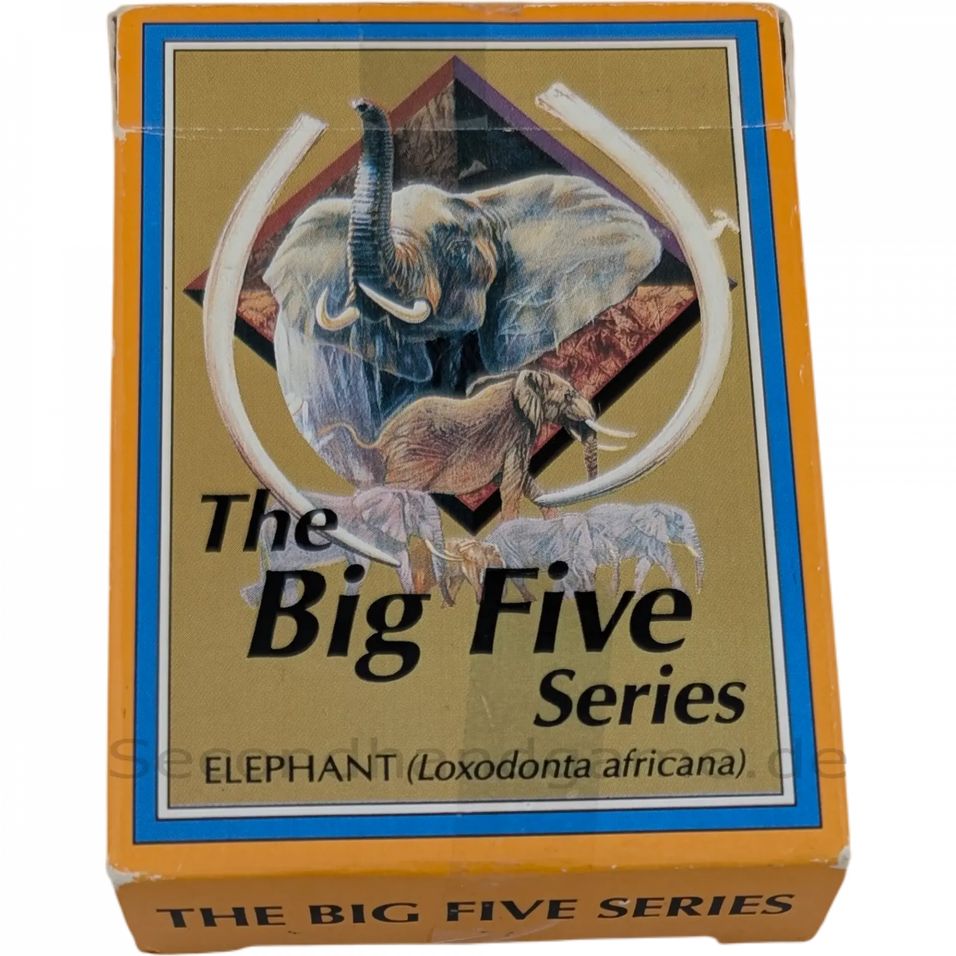 The Big Five Series Elephant Playing Cards 54 Colour Afrika