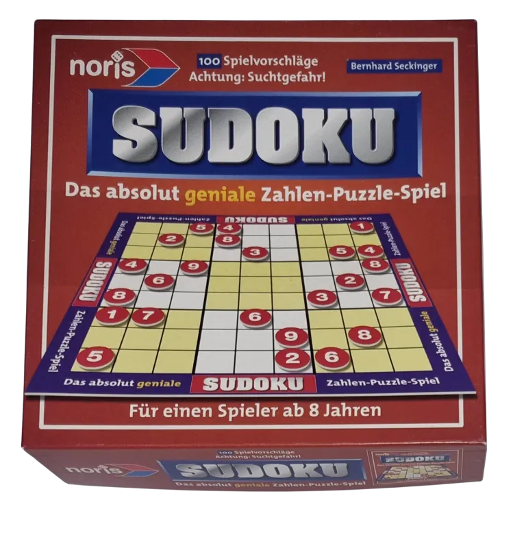 Noris Sudoku Das absolut geniale Zahlen-Puzzle-Spiel