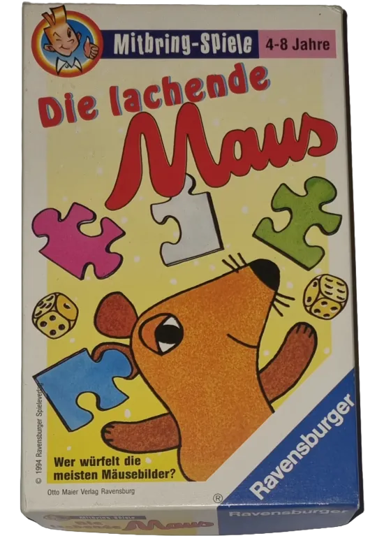 Ravensburger Die lachende Maus Würfelpuzzle Spiel 005802