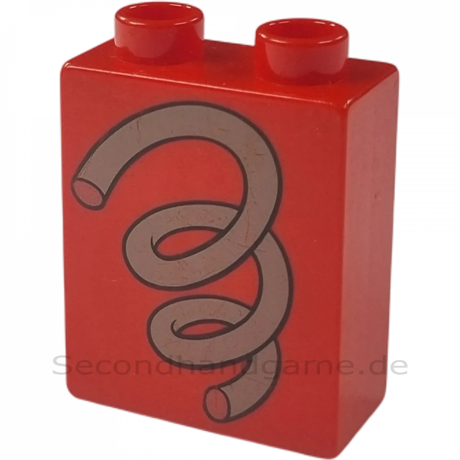 Lego Duplo 1x2 Stein Rot Sprungfeder