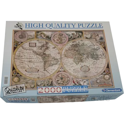 Clementoni Puzzle Old Map 2000 Teile 97024
