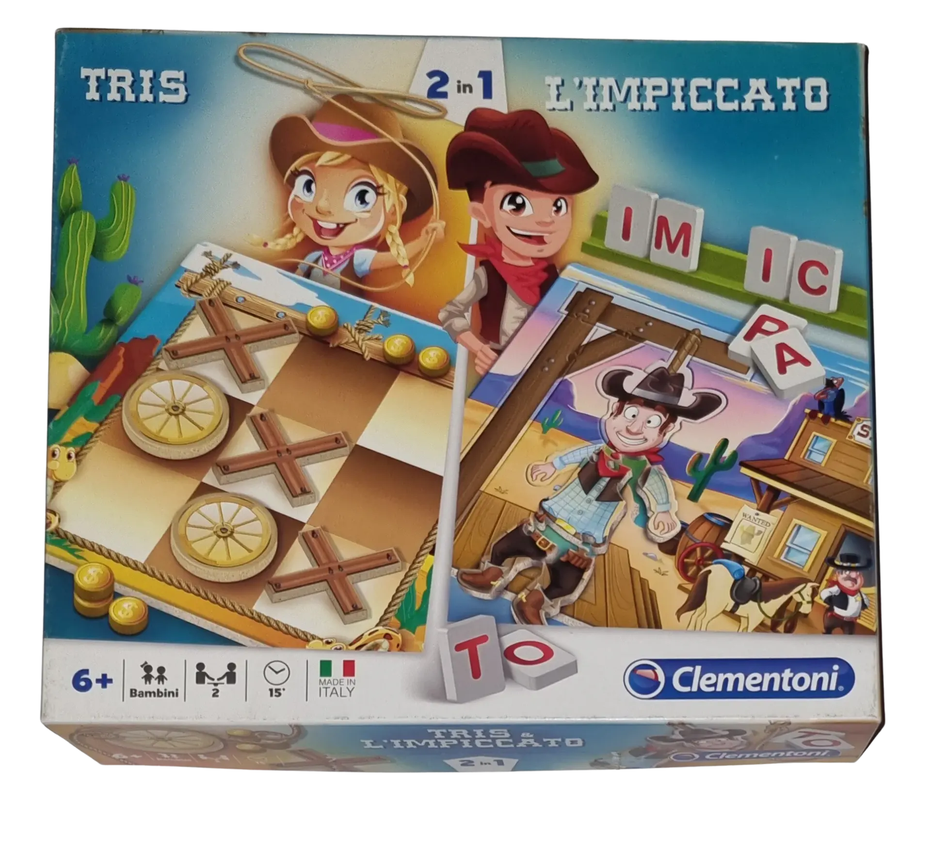 Clementoni L'Impiccato 2 in 1 Tris