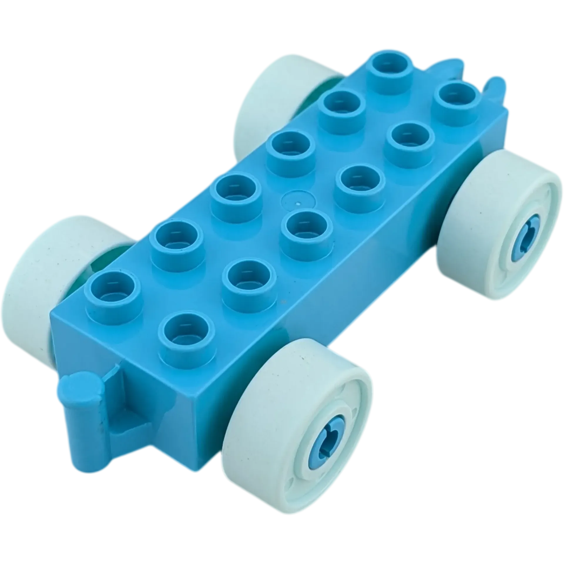 Lego Duplo Eisenbahn Anhänger Azur Blau