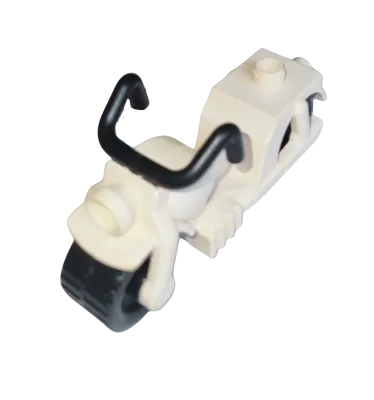 Lego Duplo Motorrad Mofa Weiß