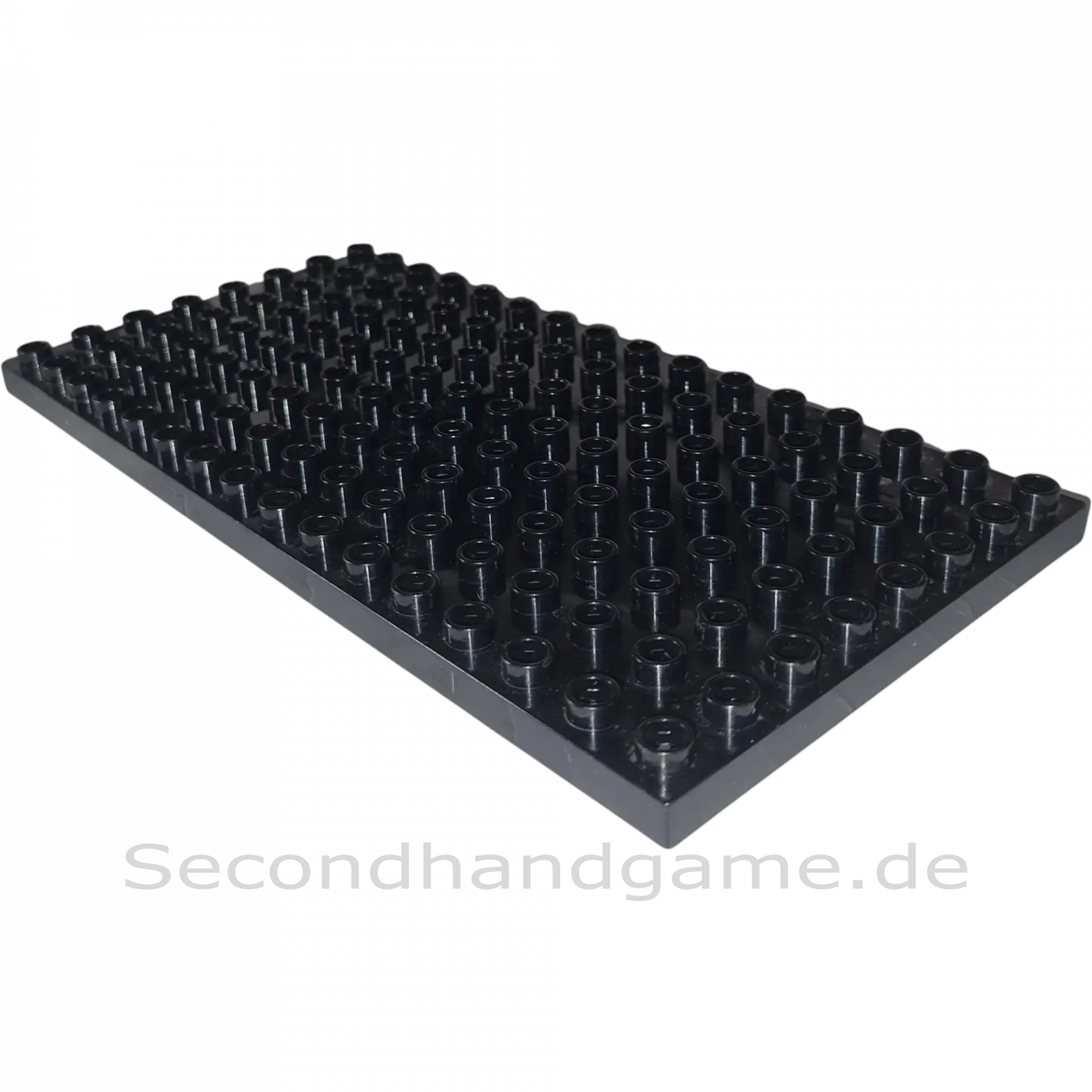 Lego Duplo Platte 8x16 Schwarz Groß 61310