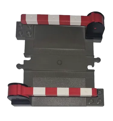 Lego Duplo Schiene Bahnübergang Schwarz Rot Weiß B-Ware