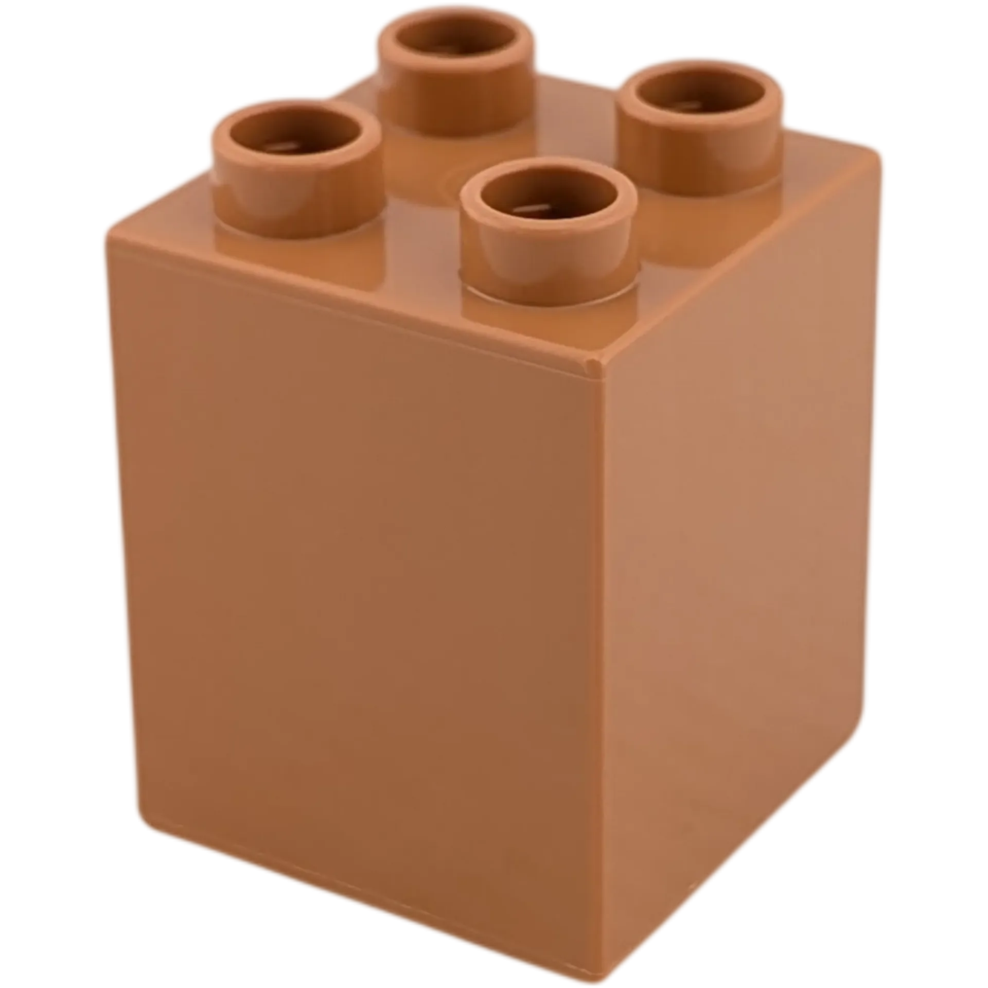 Lego Duplo 2x2x2 Doppelstein Mittelgrau