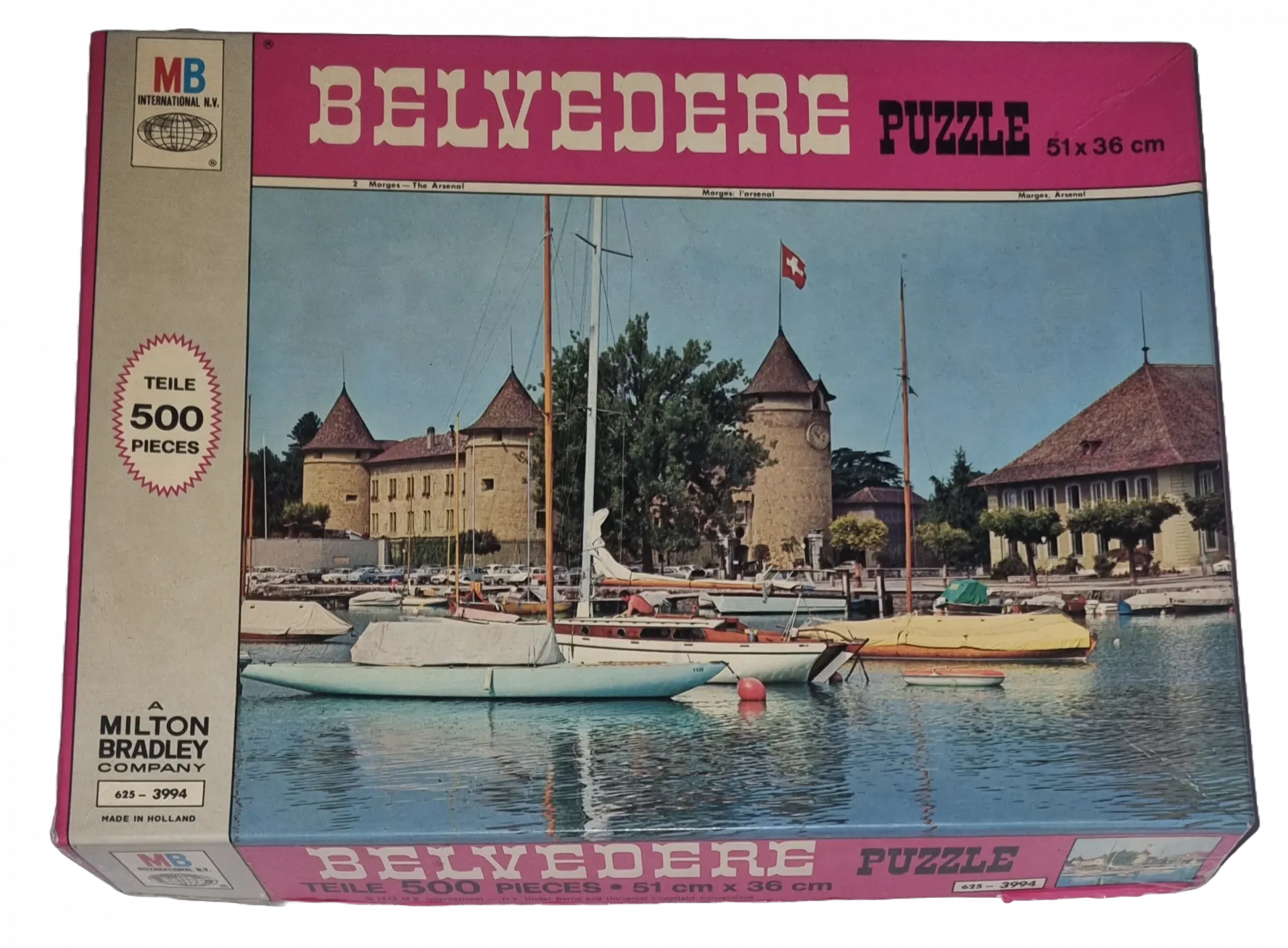 MB Belvedere Puzzle 500 Teile 6253994 