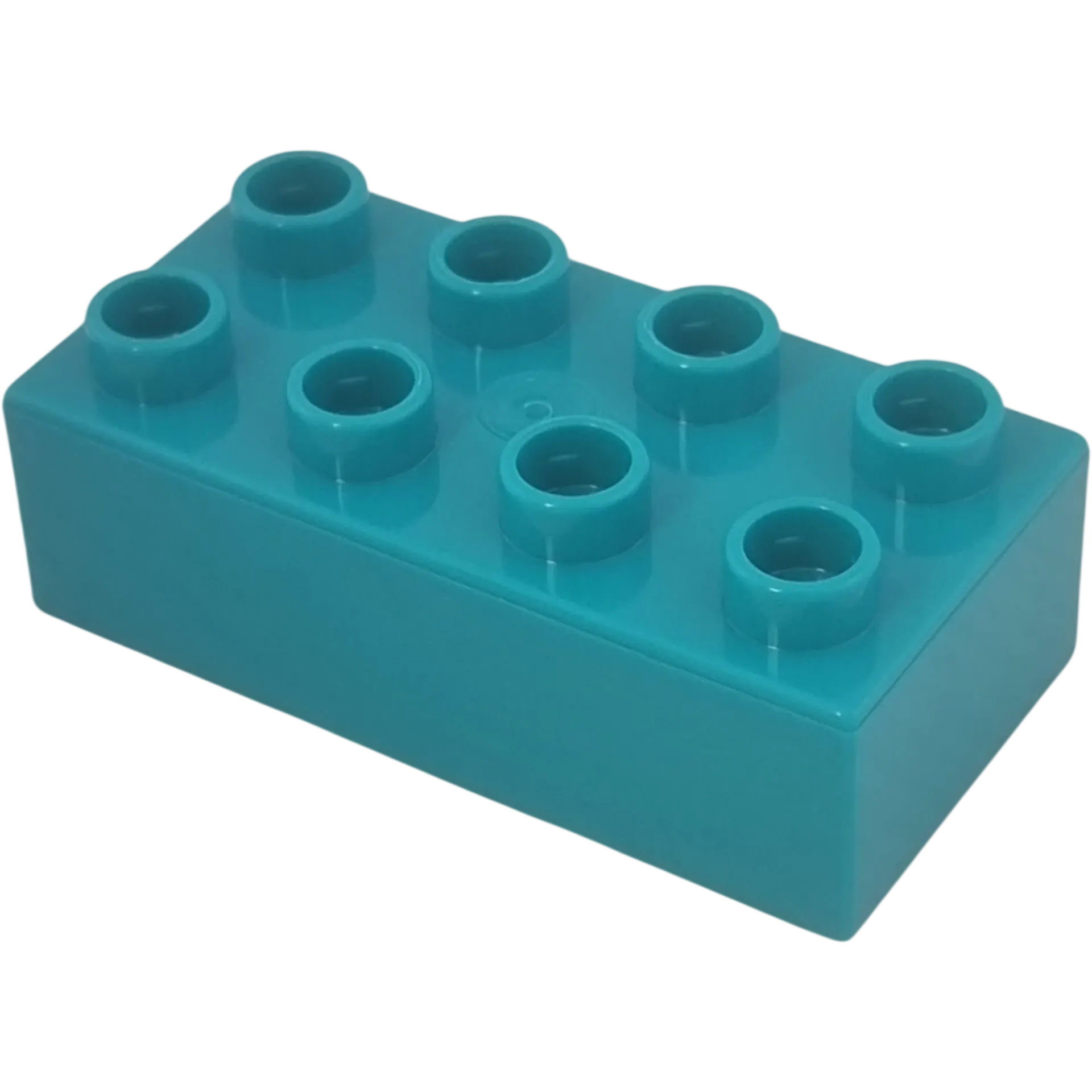 Lego Duplo 2x4 Baustein 3011 Türkis