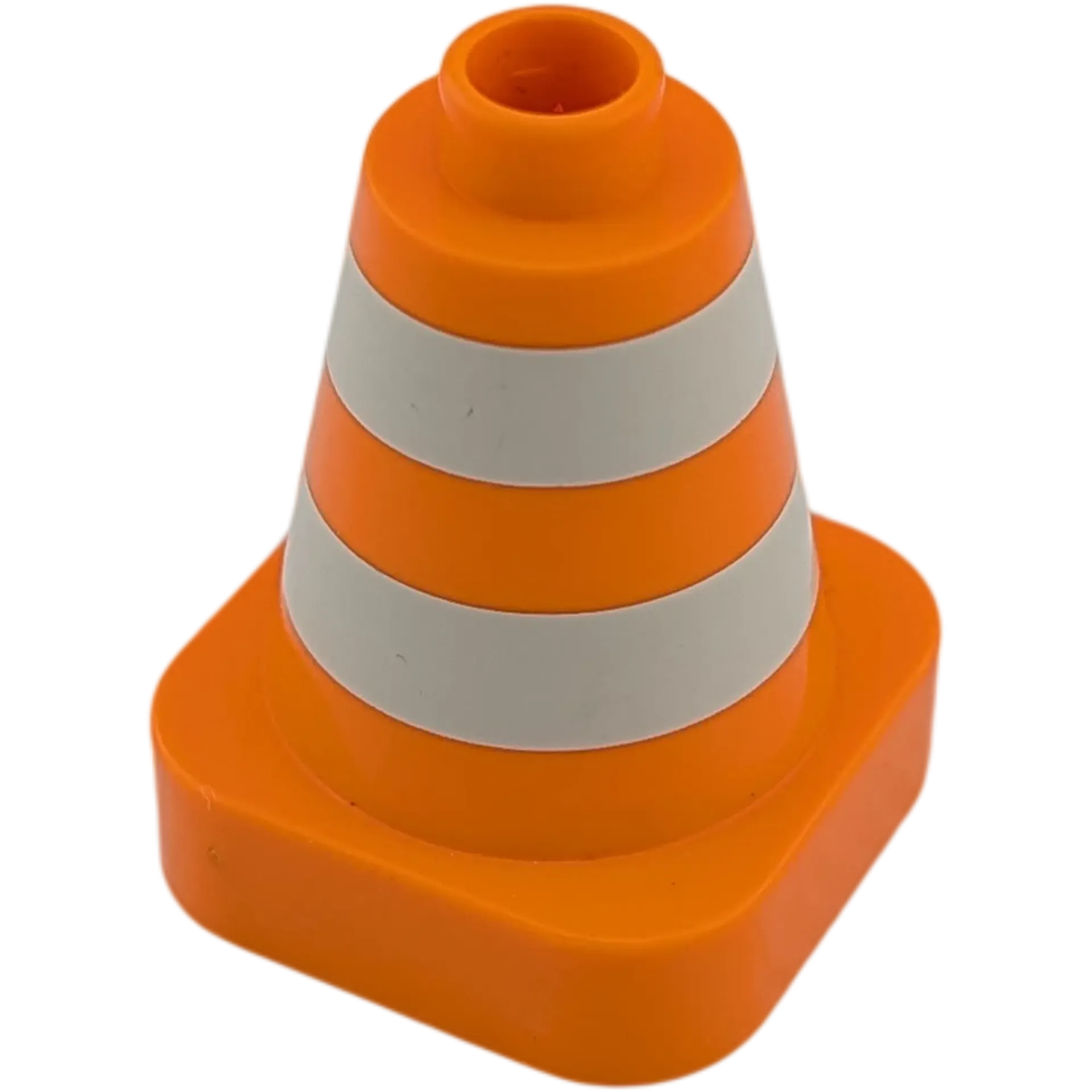 Lego Duplo 47408 Kegel Baustellenhütchen Wimpel Orange Weiß
