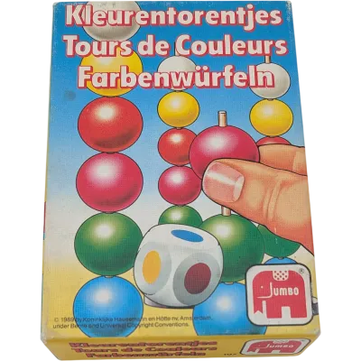 Jumbo Farben Würfeln No 107 von 1989