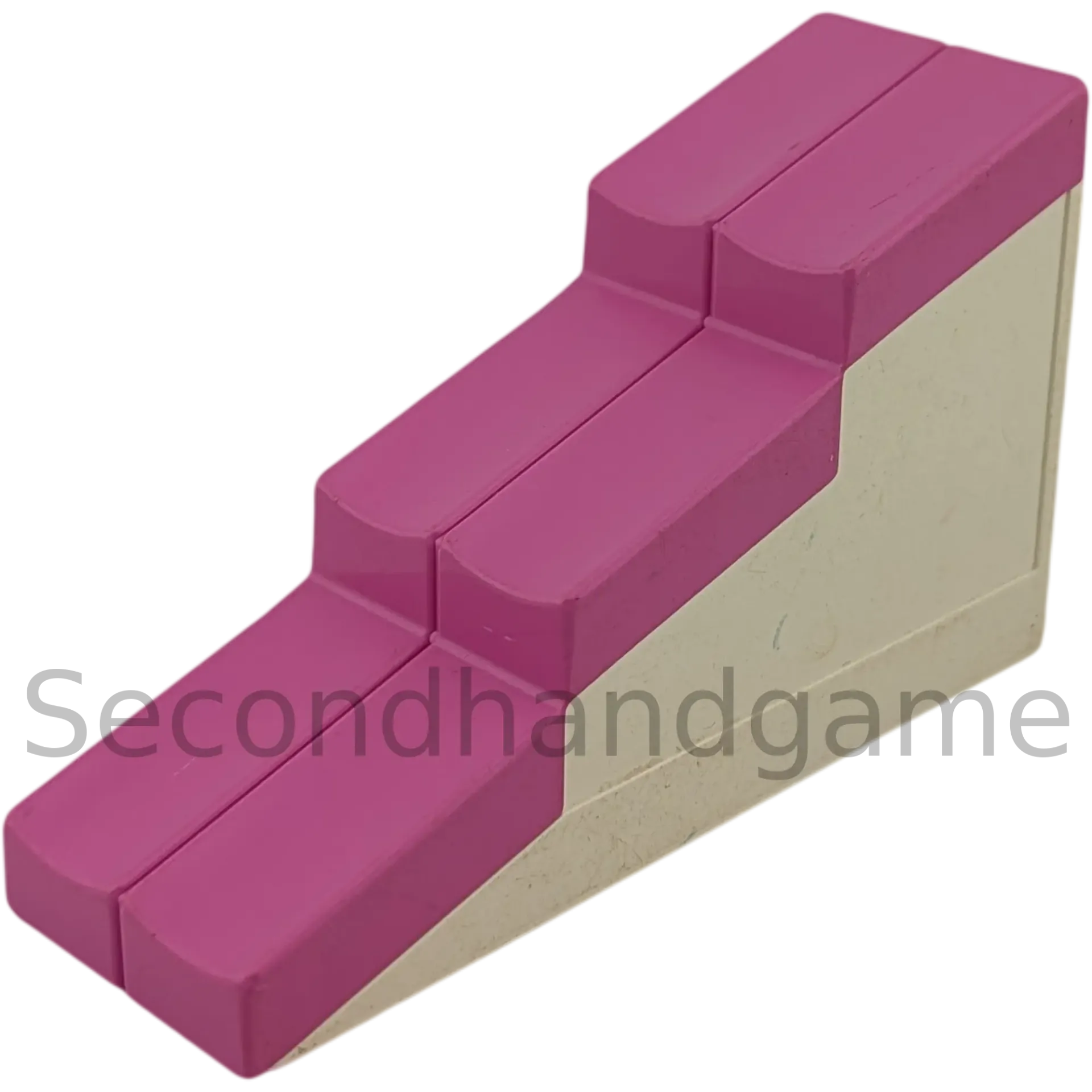 Lego Duplo 8465 Dach Weiß mit pinken Ziegeln B-Ware