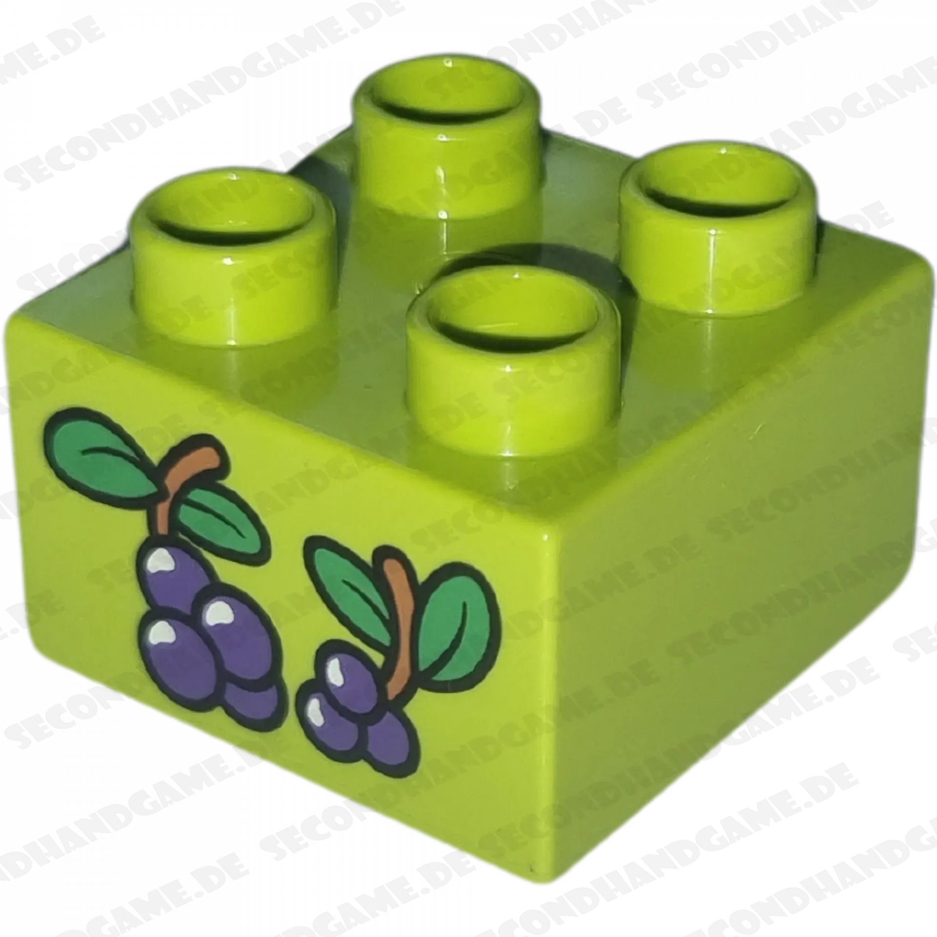 Lego Duplo 2x2 Stein Lime Trauben 3437